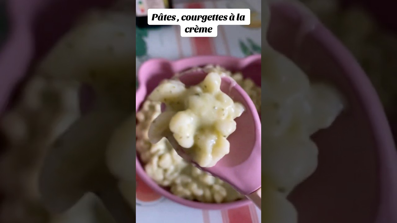 Pâte à la crème pour bébé 10mois et plus #bebe #food #viral #haiti #france #diversification #recette