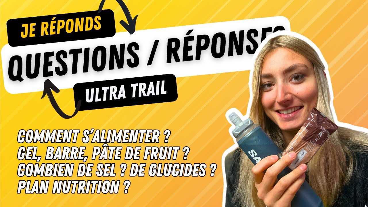 Que boire et manger en trail ? Quelle boisson d'effort ? Boisson maison ? Gel, barre ? FAQ