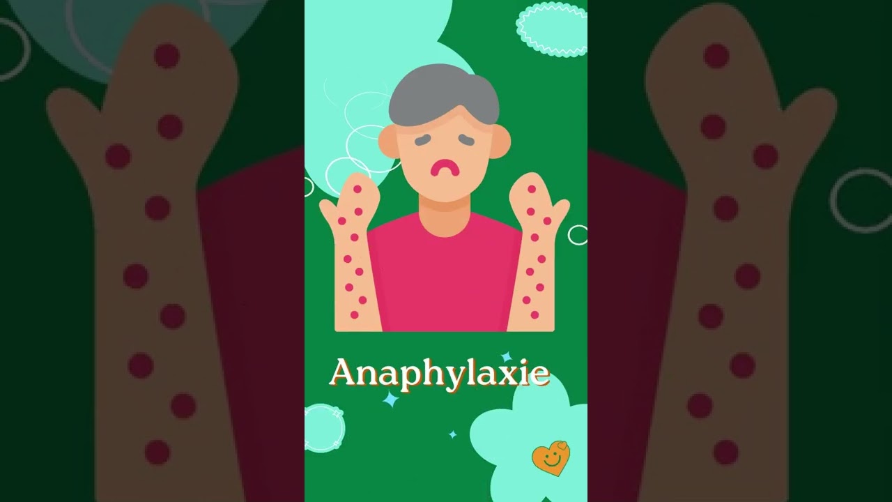 Signes et symptômes d'allergie à la pénicilline #shorts
