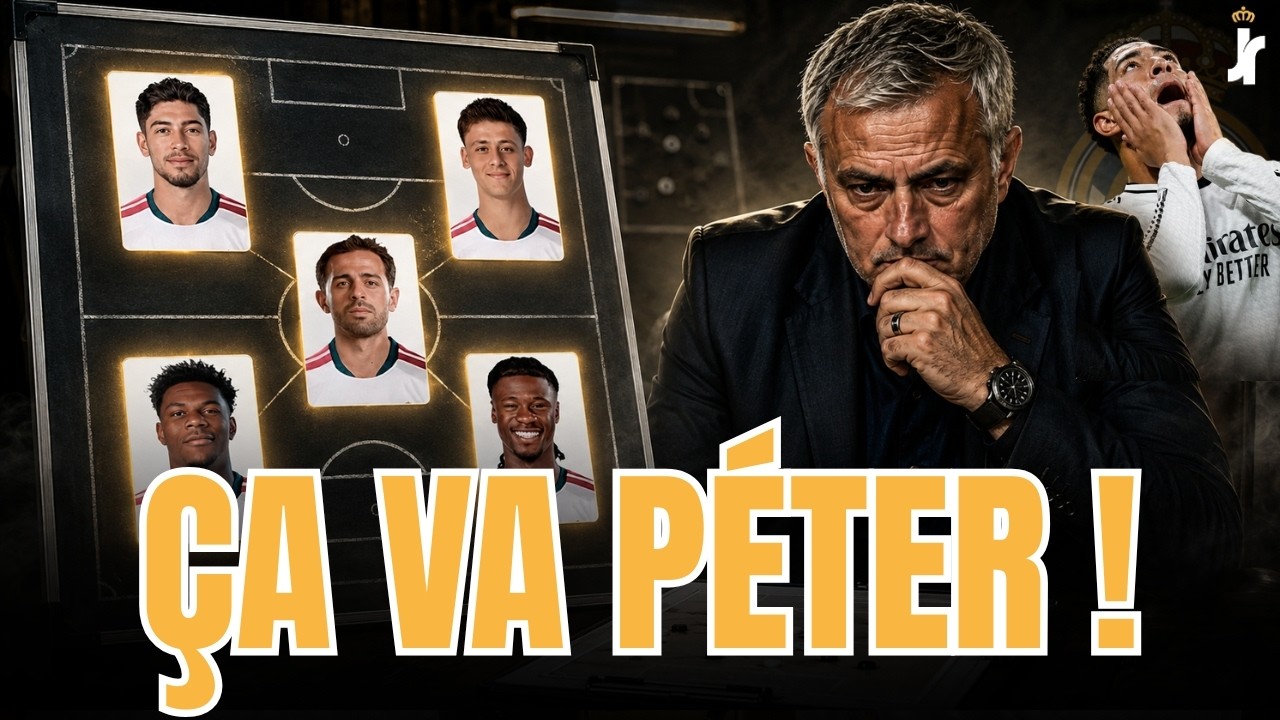 BELLINGHAM, BERNARDO, ARDA, VALVERDE, ETC. : MOURINHO VA DEVOIR FAIRE DES CHOIX FORTS AU MILIEU !