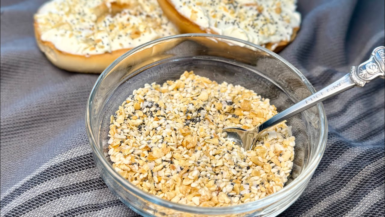 How to Make Everything Bagel Seasoning!!!