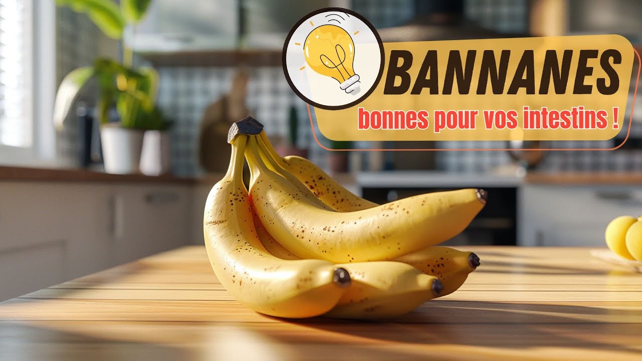 🍌 Découvrez les bienfaits des bananes pour la digestion et vos intestins ! 🍌