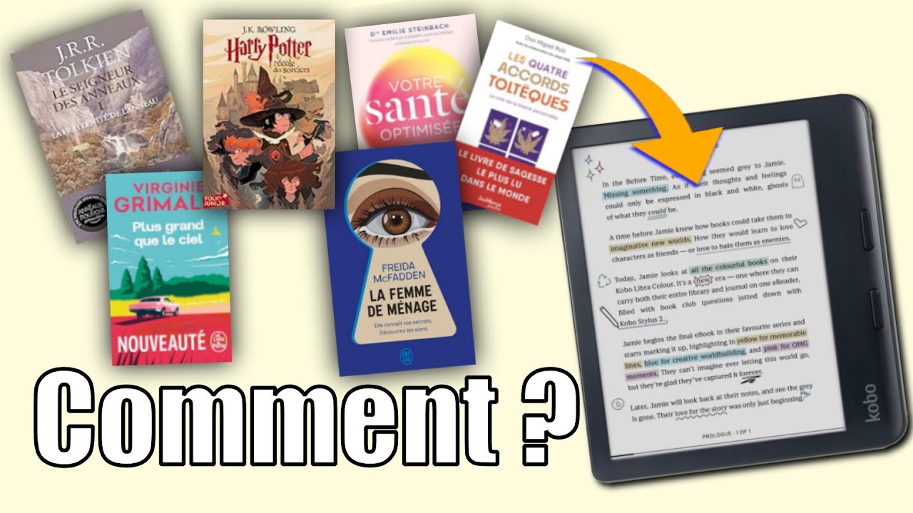 KOBO : le secret des EBOOKS GRATUITS (Légal et Méconnu)