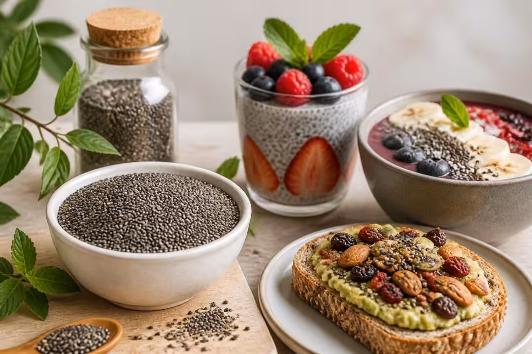 découvrez les bienfaits des graines de chia pour votre santé et apprenez différentes façons simples et savoureuses de les intégrer dans vos recettes quotidiennes.