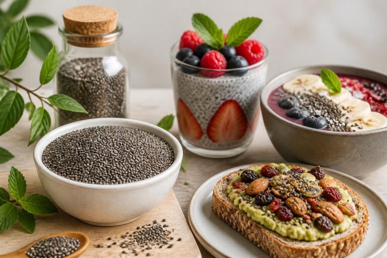 découvrez les bienfaits des graines de chia pour votre santé et apprenez différentes façons simples et savoureuses de les intégrer dans vos recettes quotidiennes.