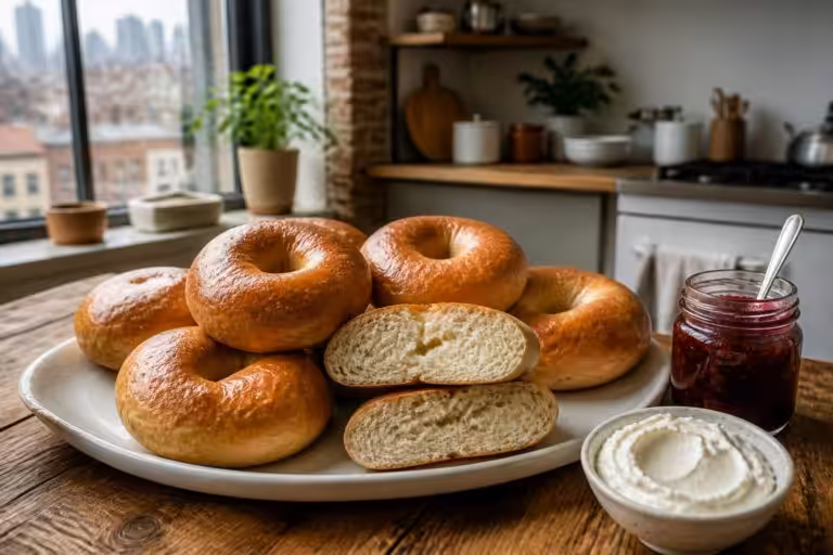 découvrez notre recette facile de bagels maison, moelleux et savoureux, pour retrouver le goût authentique des bagels new-yorkais directement dans votre cuisine.
