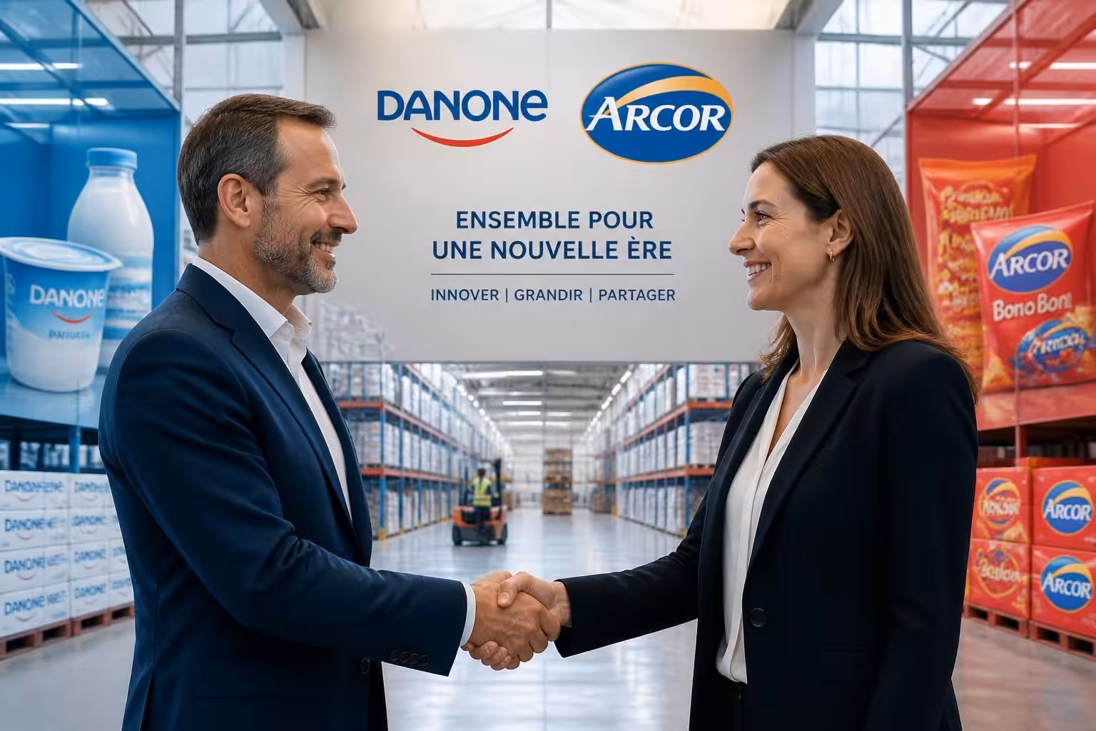 danone et arcor unissent leurs forces dans une alliance stratégique ambitieuse, marquant le début d'une nouvelle ère innovante dans l'industrie alimentaire.