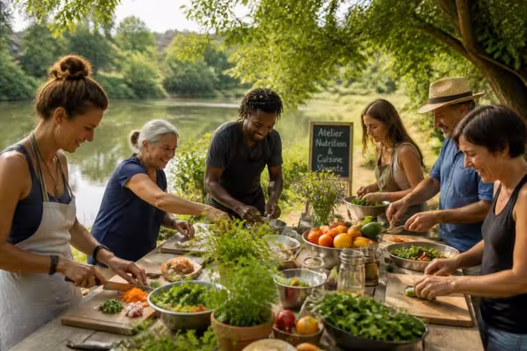 participez au stage et atelier cuisine à l'isle-sur-le-doubs pour faire le point sur votre nutrition et adopter des habitudes alimentaires saines et gourmandes.